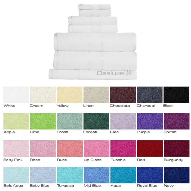 100% Cotton FACE WASHER BATH MAT HAND TOWEL BATH TOWEL BATH SHEET or TOWEL SET