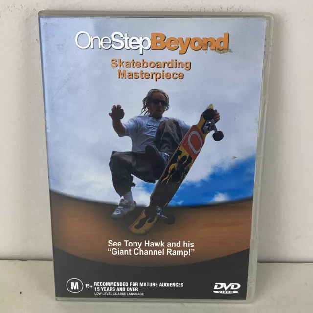 Vintage Tony Hawk DVD - One Step Beyond - Skateboarding Masterpiece 2001 VGC