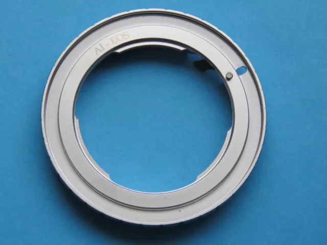 AI-EOS Lens Adapter Ring for Nikon F Lens to Canon EOS EF EF-S Mount Camera