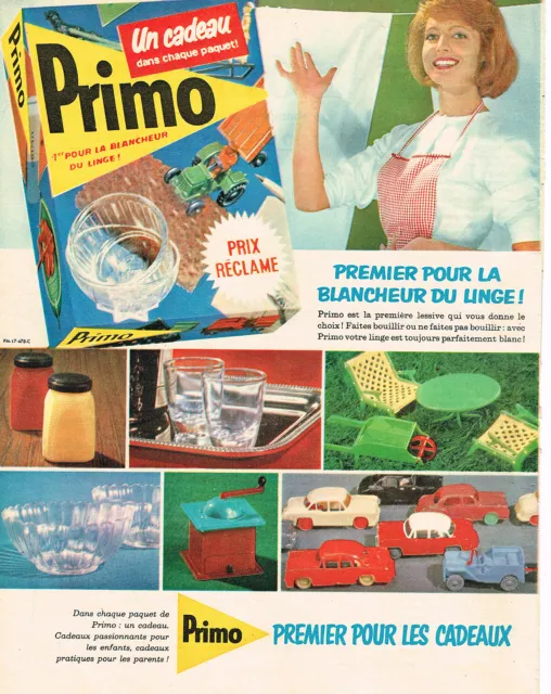 PUBLICITE ADVERTISING 046 1966 la lessive Bonux nouveaux cadeaux