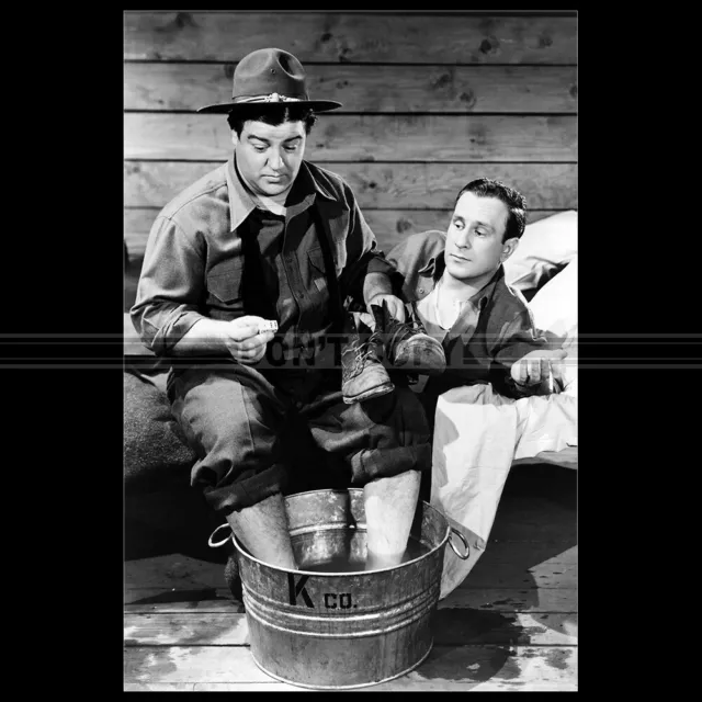 Photo F.002756 BUD ABBOTT & LOU COSTELLO (BUCK PRIVATES)