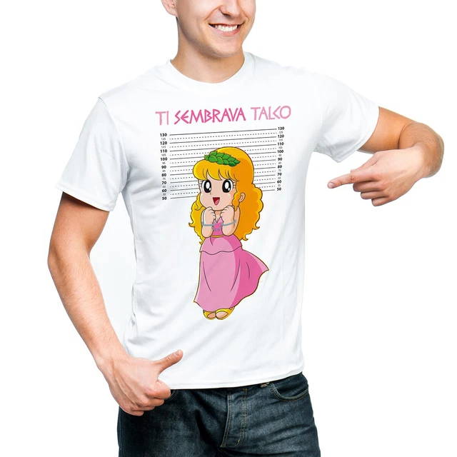 Pollon maglietta Uomo divertente tshirt regalo t-shirt sembra talco ma non è
