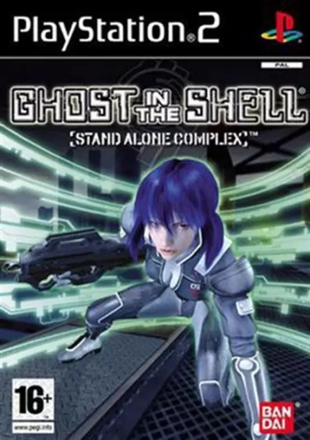 Ghost in the Shell Stand Alone Complex Sony PS2 PlayStation 2 Shooter Video Game