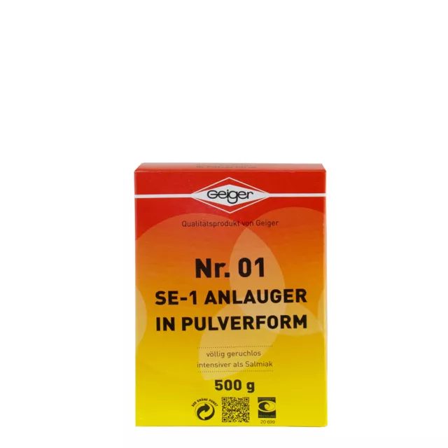 Avviatore Geiger SE 500 g, in polvere