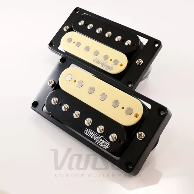 NEW Wilkinson 'HOT' ZEBRA Humbucker Pickups for Gibson, Epiphone ®* etc WOHZB BK