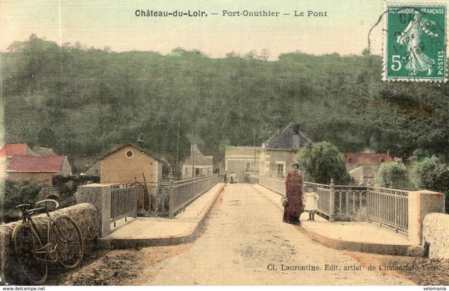 Carte Postale CPA ecrite 21 Cote d'Or CLOMOT vieille tour du chateau et