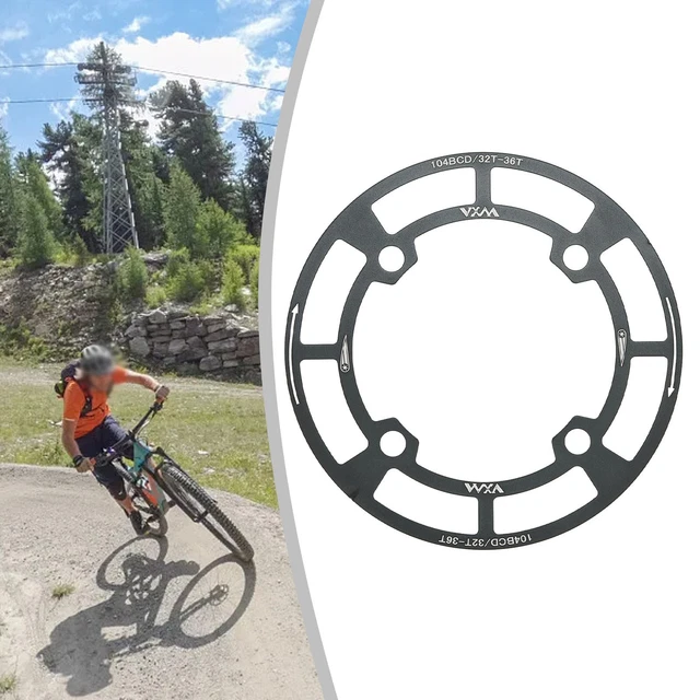 Paracatena Per Bici Da Strada 130BCD - Copertura Pignone In Lega Alluminio, Per 56T-60T