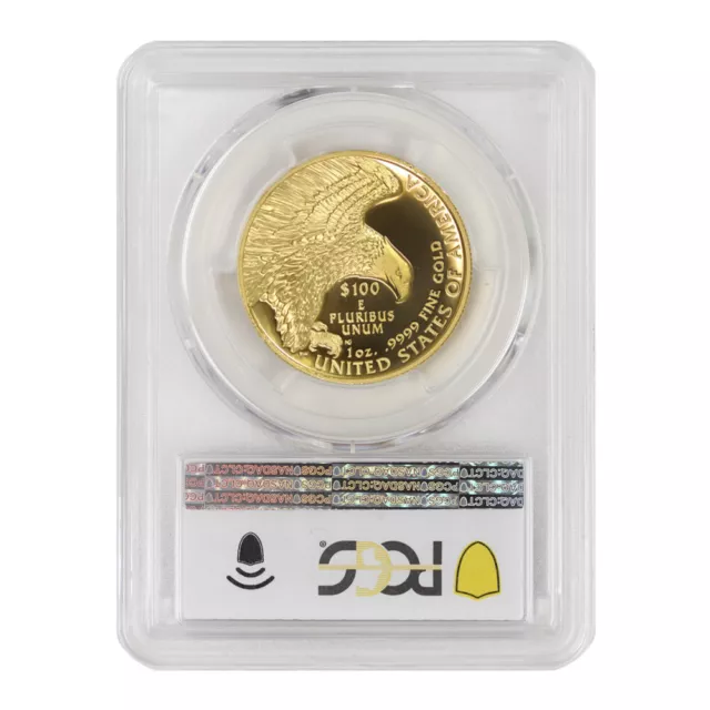 2019-W $100 Gold High Relief Liberty PCGS SP70PL Proof-Like 1 oz 24KT coin 2