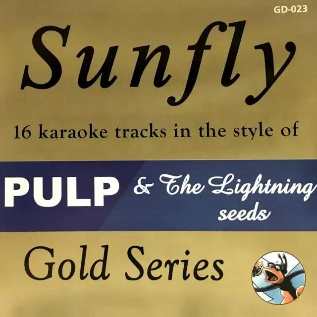 Sunfly Karaoke Gold CDG CD - PULP & The Lightning Seeds CD+G disque