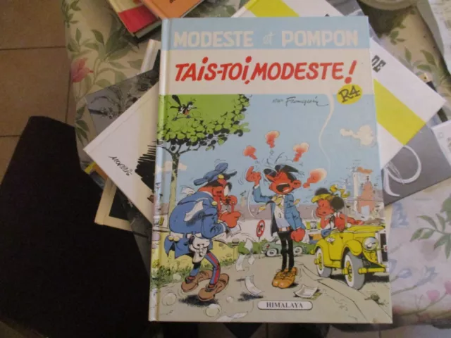 Modeste Et Pompon R4 Tais Toi Modeste Franquin Bd Eo 1990 Himalaya  Ttbe