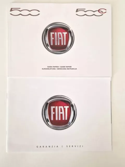 Manuale Uso e manutenzione(Guida rapida)Fiat 500 Hybrid + Manuale Garanzia