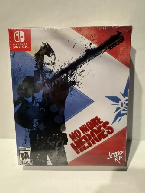 Brand New Factory Sealed Nintendo Switch Game No More Heroes Limited Run