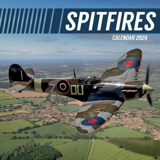 SPITFIRE 2024 Calendario da Parete Nuovo 09496 EUR 16,56