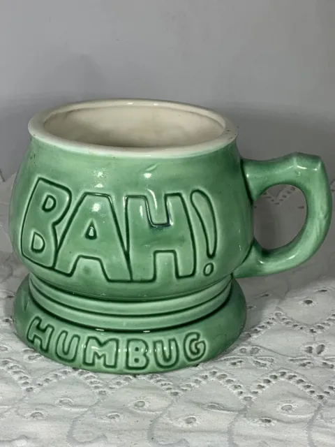 Bah Humbug Vintage  Coffee Mug Ho Ho Ho 1980/81