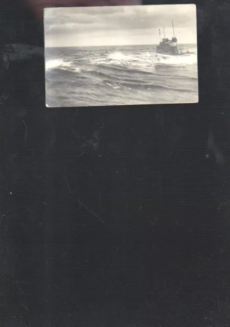 a57824.15	Uboot (U35) 1. Weltkrieg Fotoansichtskarte Uboot Besatzung auf dem Tur