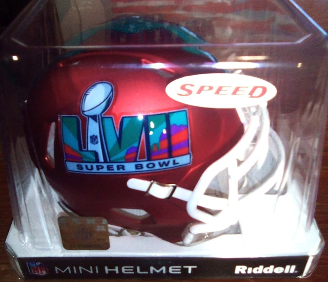SUPER BOWL LVII 57 Riddell Speed NFL Mini Helmet 8058210 Chiefs vs