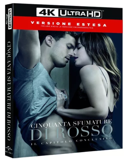 50 Cinquanta Sfumature Di Rosso (Blu-Ray 4K Uhd + Blu-Ray) Versione Estesa