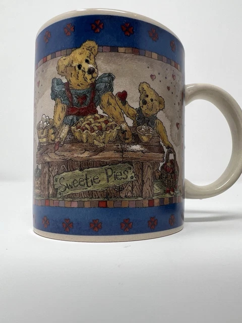 BOYDS BEARS VTG 1998 Coffee Mug SWEETIE PIE Bearwear Pottery Works Cup  $8.50 - PicClick