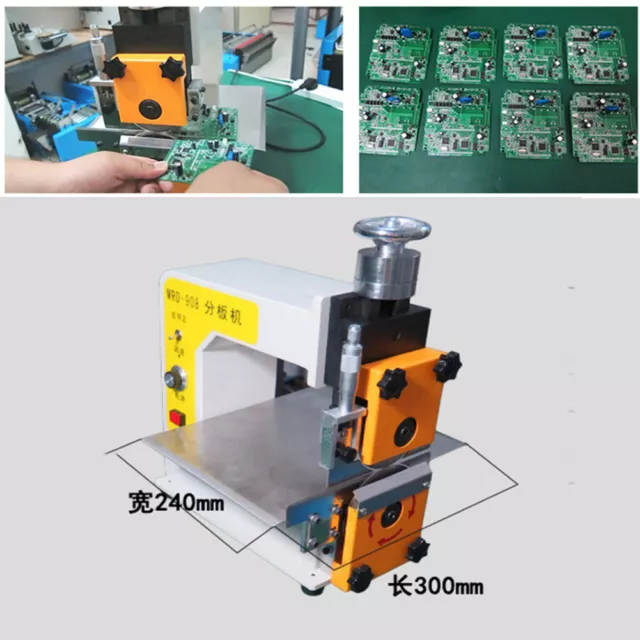 110V Cut Groove PCB Separating Separator Machine - Light Strip Sub Board Machine