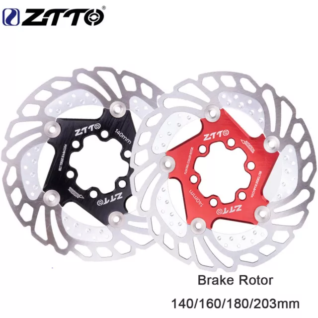 ZTTO Cycling Floating Cooler Rotor Bicycle Disc Brake Rotors 140/160/180/203mm