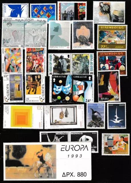 timbres Europa 1993
