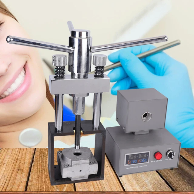 Dental Flexible Denture Machine Lab Injection System Partial 400W Oral Irrigator