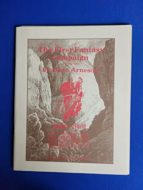 The First Fantasy Campaign with (2) Maps - Judges Guild
