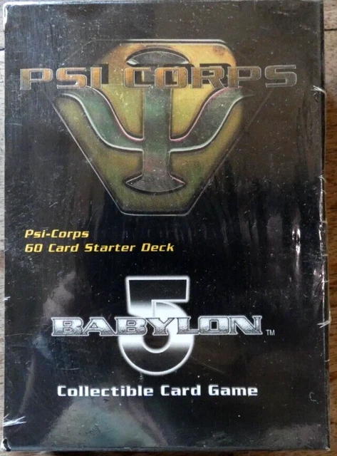 Babylon 5 PSI Corp Pin - Rare Collectible, New In Original Packaging (1997)