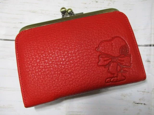 Wallet Women Clasp Snoopy Brand Genuine Leather