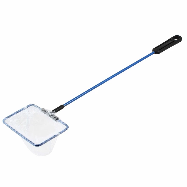 3" Plastic Handle Goldfish Fishing Landing Net for Fish Tank Aquarium