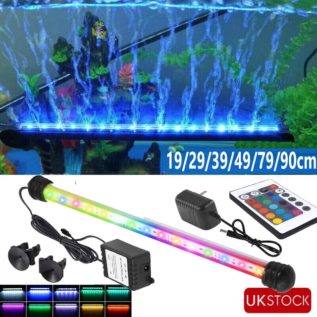 Aquarium Fish Tank Pond 5050 RGB LED Strip Lights Underwater Submersible Lamp