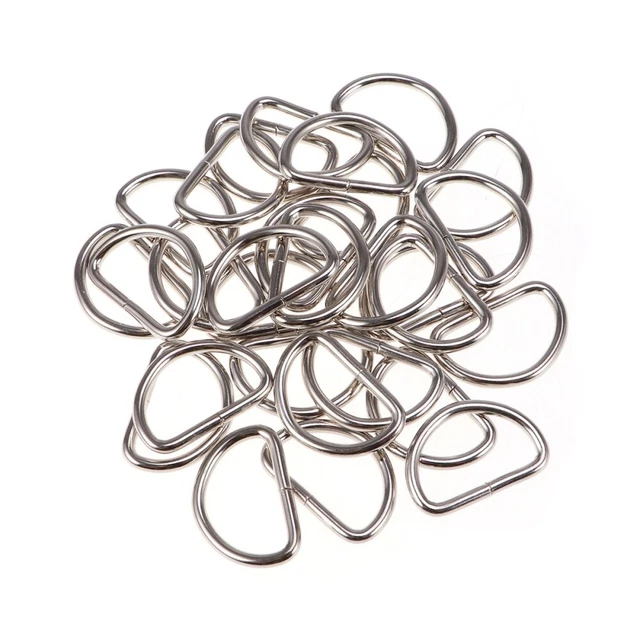 120 Pcs Handbag Strap Buckle The Ring Purse Straps Bags Heavy Duty