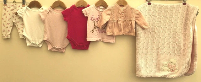Baby Girls Bundle Age 0-3 Months Dandelion F&F George