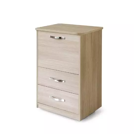 Mobile con asse da stiro e 3 cassetti in legno Nobilitato 89Hx57x44 colore Olmo