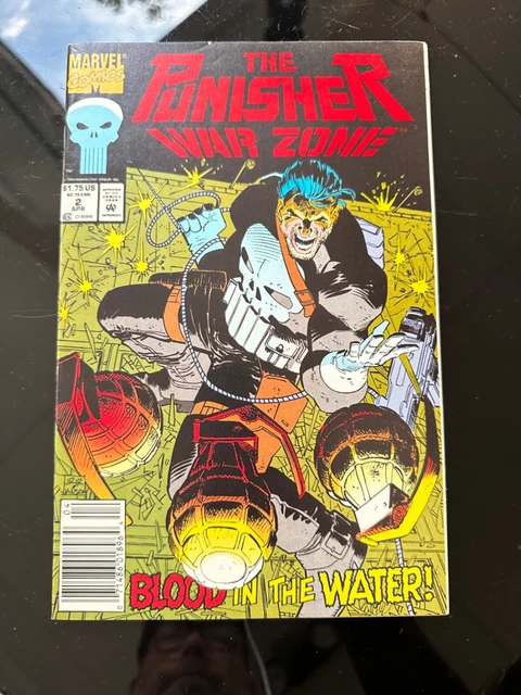 Punisher War Zone # 2 John Romita Jr. Marvel Comics 1992