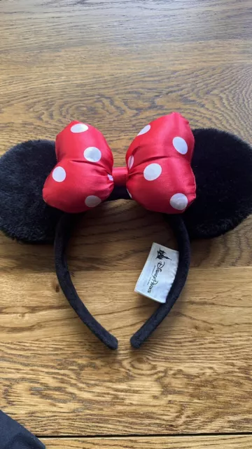 Disneyland Resort Paris Official Minnie Mouse Ears Headband