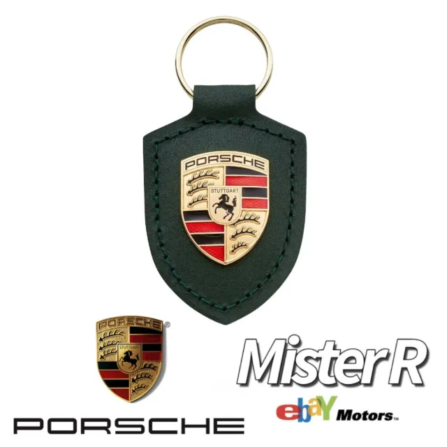 Porsche Crest Keyring Shade Green WAP0503500PWSA