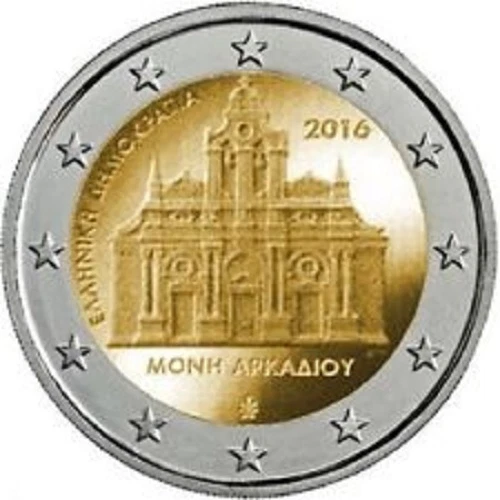 Grece Commemorative 2 Euro 2016 Unc Arkadi