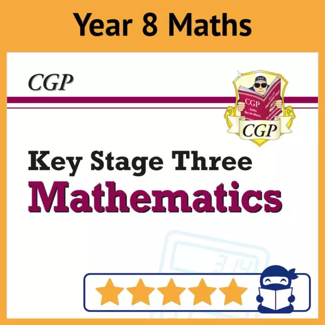 Year 8 Targeted Maths Workbook (Ages 12-13) KS3 | with Answers | CGP NEW