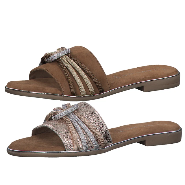 Marco Tozzi Mules Femmes Sabots en Cuir 2-27117-36