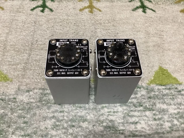 アンプ INPUT TRANS TANGO NC-16 TANGO NC-16 Input Transformers Used Scratches and stains