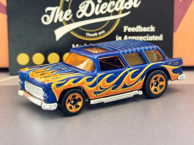 Hot Wheels 1/64 Chevrolet Nomad '55 - Série Classics - NEUVE 2019