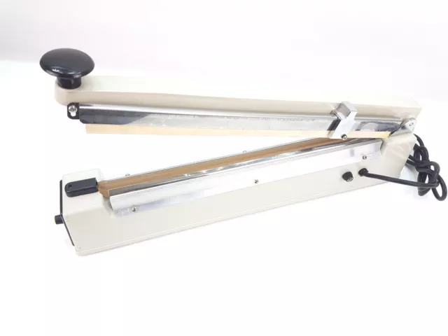 Impulse Sealer 100-400mm Metal-Plastic Frame Heat Sealer Some with Cutter 3