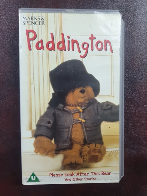 PADDINGTON BEAR Please Look After This Bear and other stories VHS Video Tape