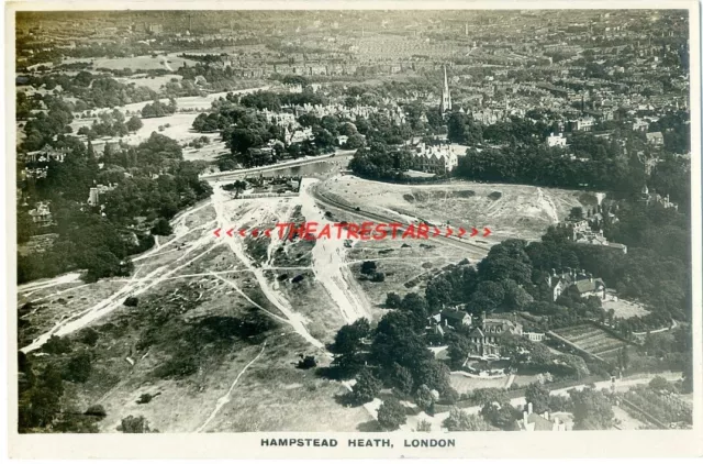 RP HAMPSTEAD HEATH Aerial View by AIRCRAFT TRANSPORT+TRAVEL (Hendon) London NW3