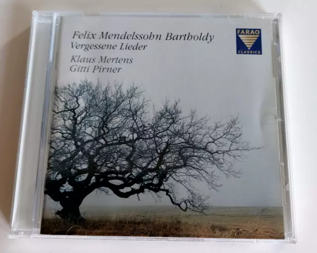 Felix Mendelssohn Bartholdy "Vergessene Lieder" - Klaus Mertens, Gitti Pirner