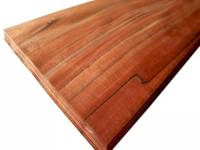 2,57m2 - 6 Blatt TINEO / APFELBAUM KERN FURNIER  - Möbel Brett Front EDELHOLZ