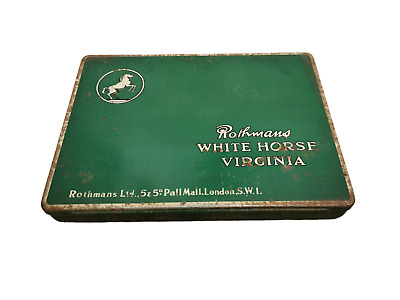 Cigarrillos antiguos Rothmans de caballo blanco de Virginia