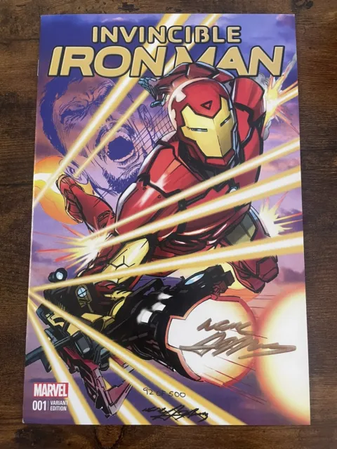Invincible Iron Man #1 NEAL ADAMS LIMITED Variant Cover