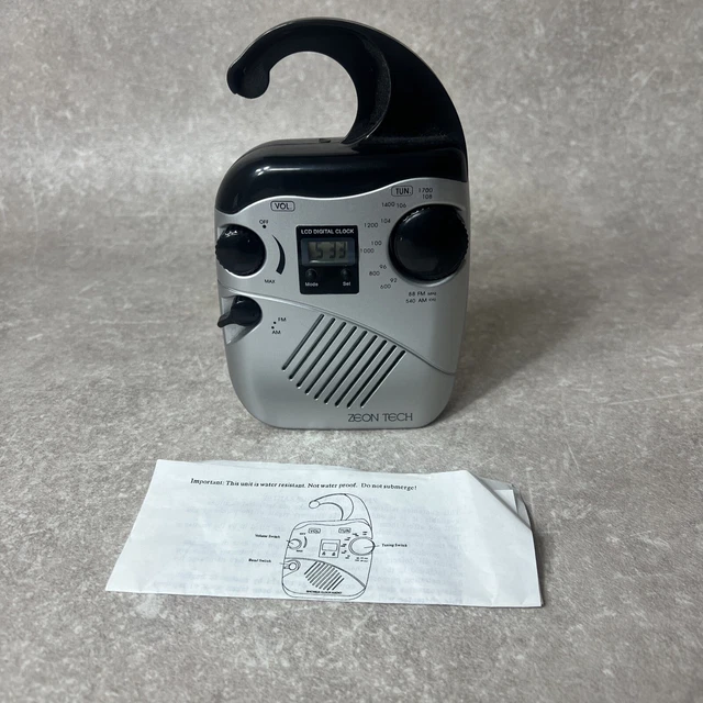 ZEON TECH PORTABLE Radio Am/FM Radio £12.25 - PicClick UK
